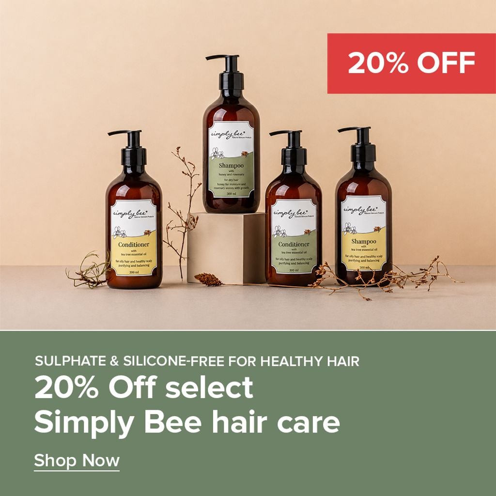 20% Off Select Simply Bee Hair Care Product
